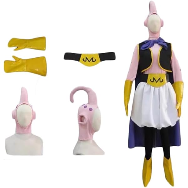 Amazon | [HESHI]魔人ブウ デブ ブウ コスプレ衣装 ヘッドギア 靴の